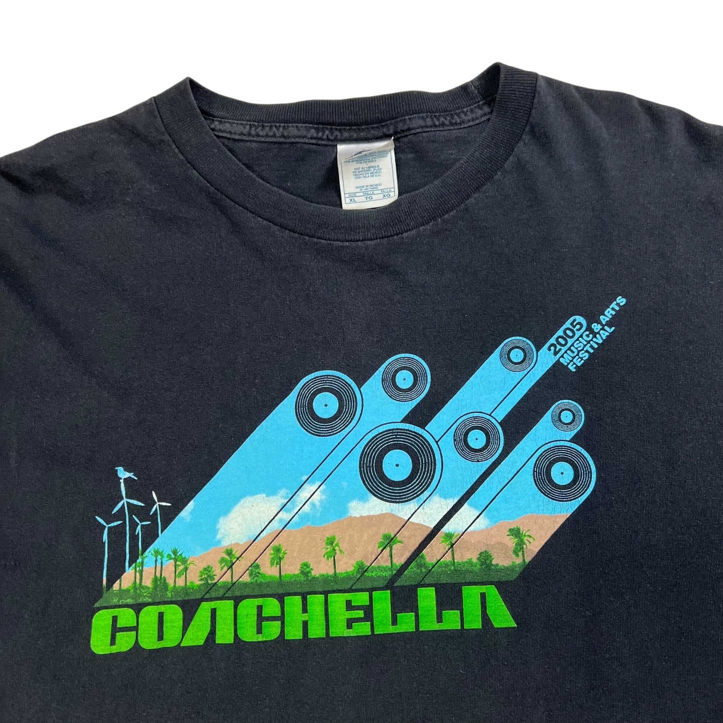 Vintage 2005 Coachella music festival long sleeve shirt (XL)