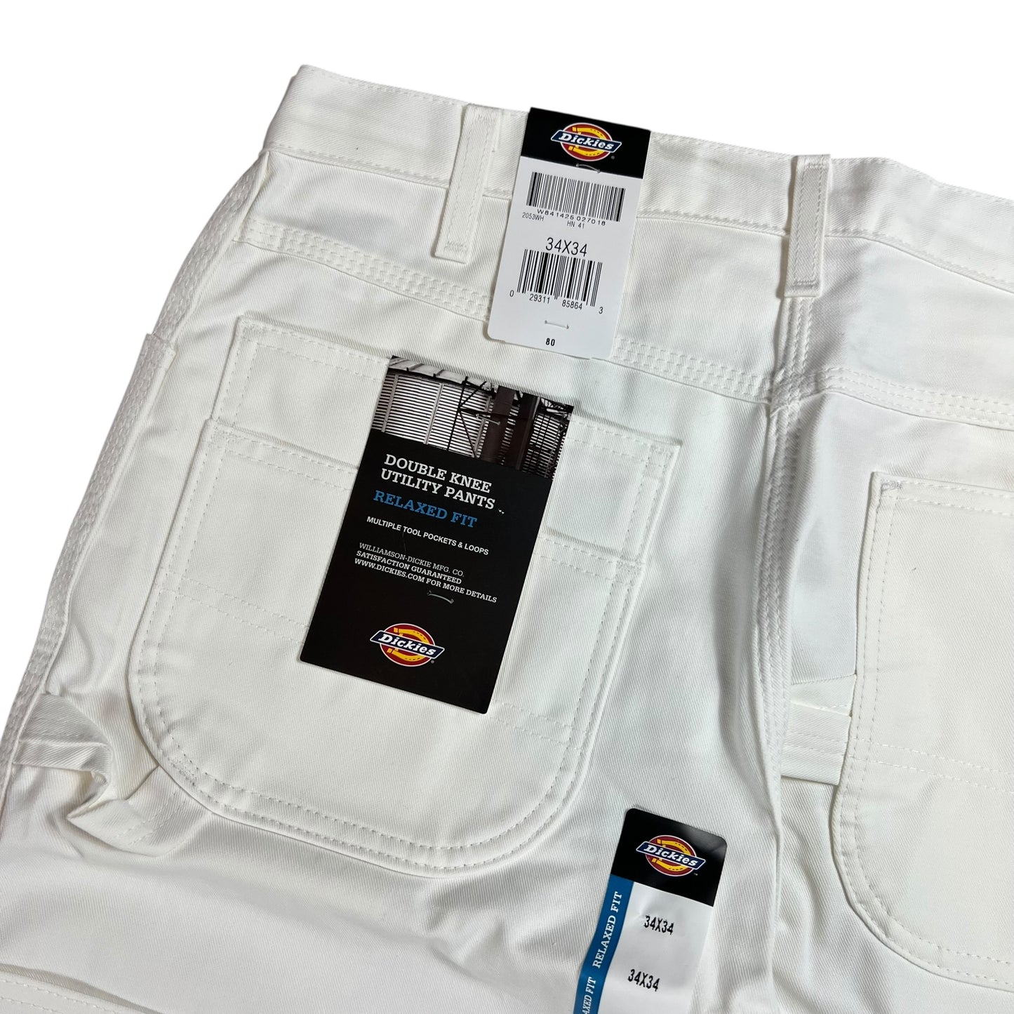 2011 Dickies double knee utility painters pants (34x34) DS NWT