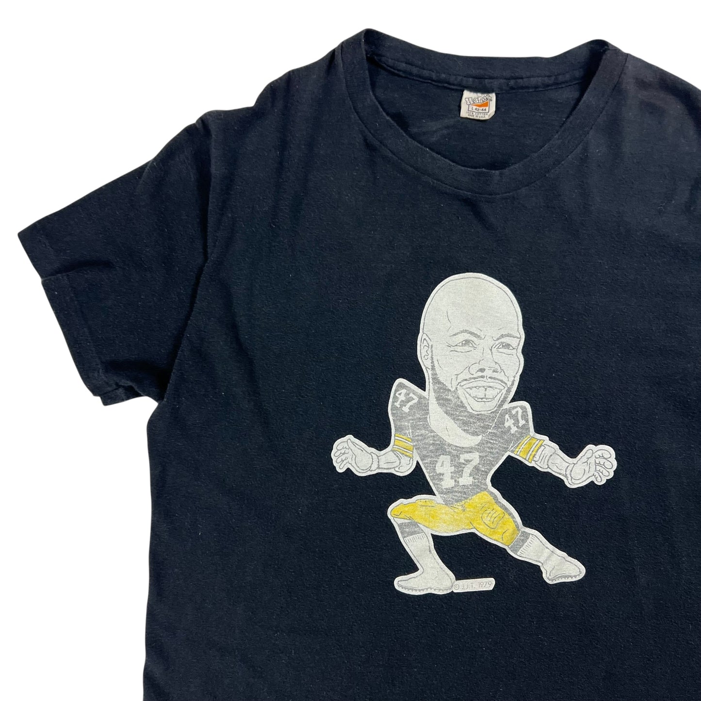 Vintage 1970s Hanes Pittsburgh Steelers Mel Blount tee (M)