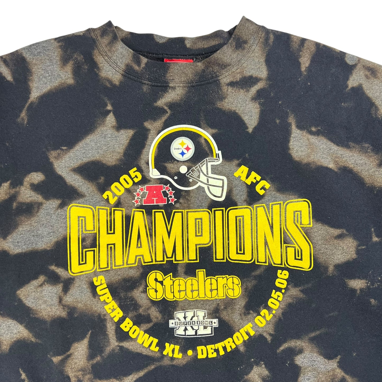 Vintage 2006 Pittsburgh Steelers acid wash crewneck (XL)