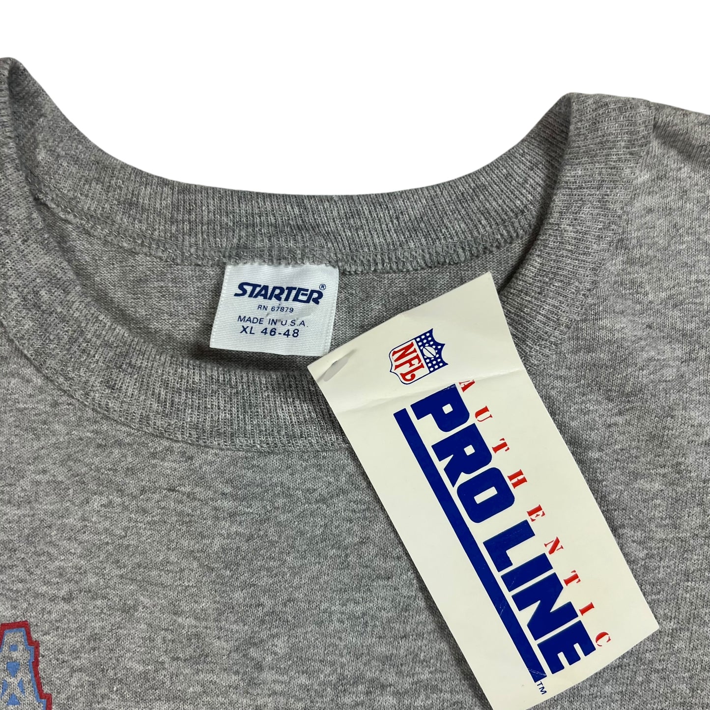 Vintage 90s Starter Houston Oilers NFL tee (L) DS NWT