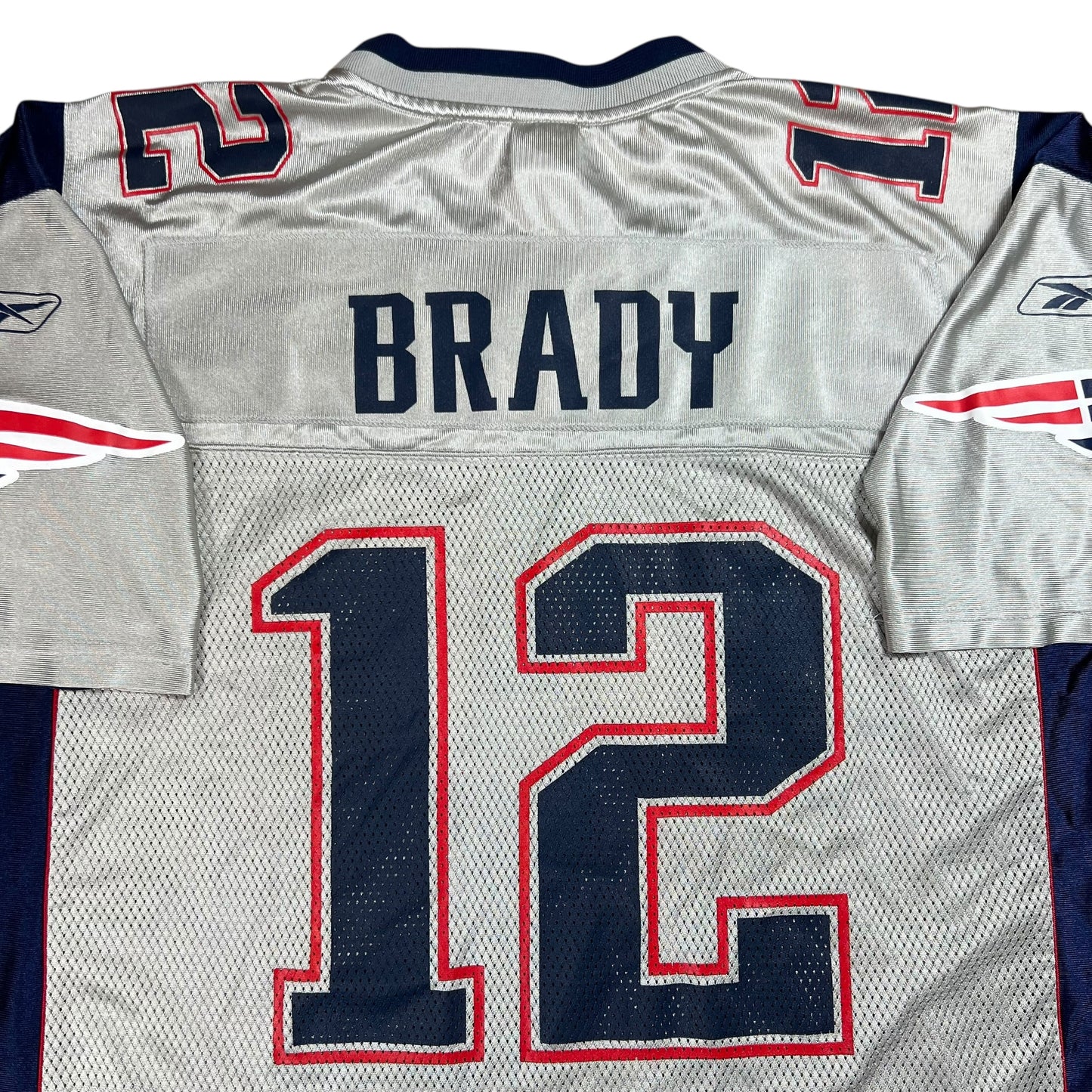 Vintage Y2K Reebok New England Patriots Tom Brady Alternate NFL jersey (L)