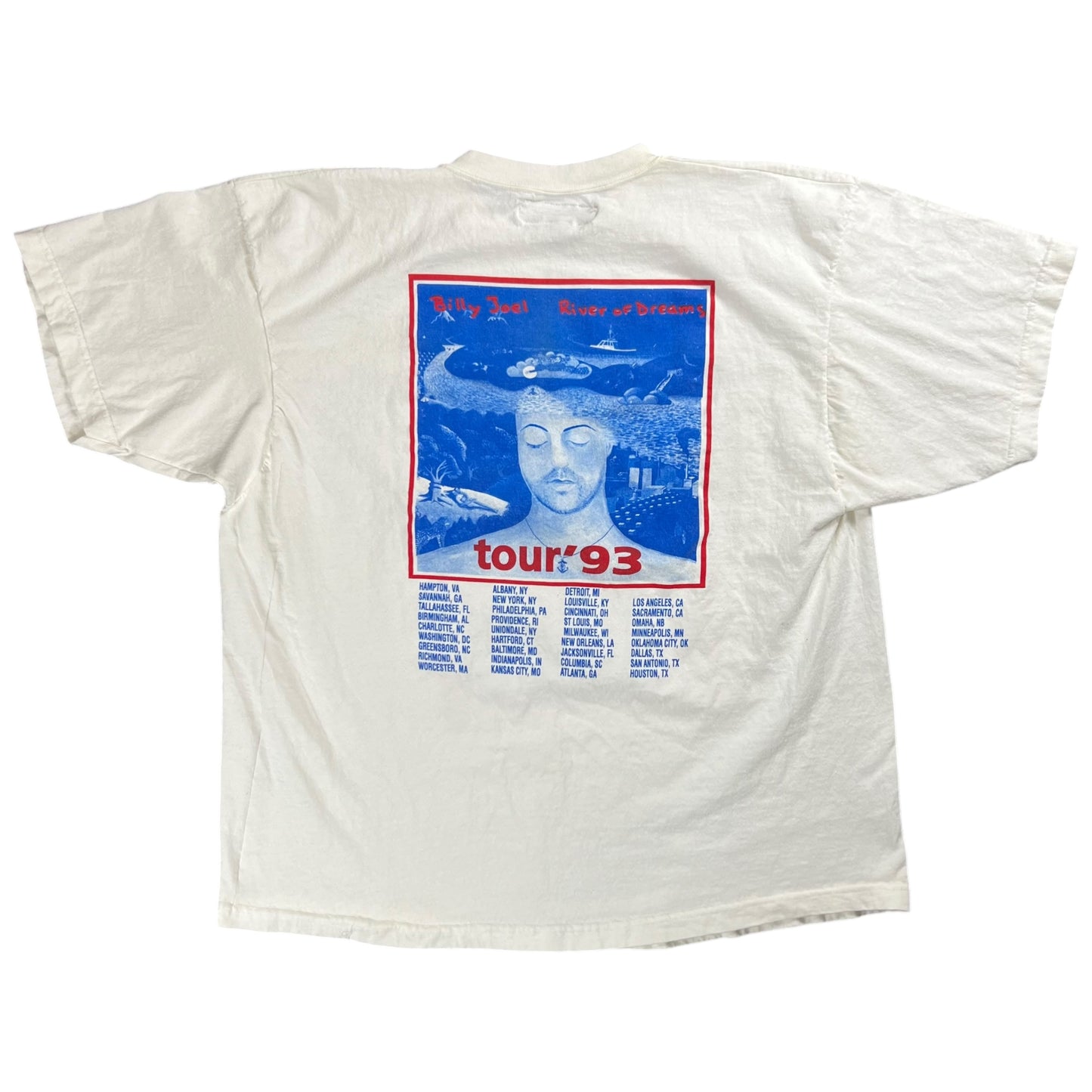 Vintage 1993 Billy Joel The River of Dreams tour tee (XL)