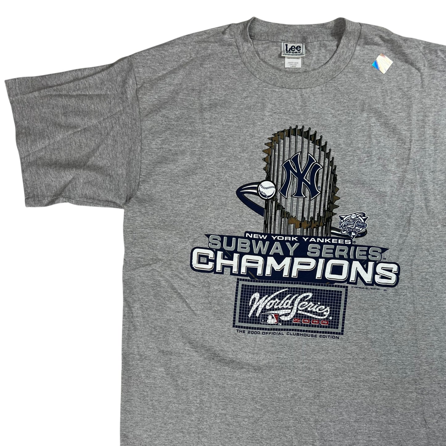 Vintage 2000 Lee New York Yankees World Series champions tee (L) DS