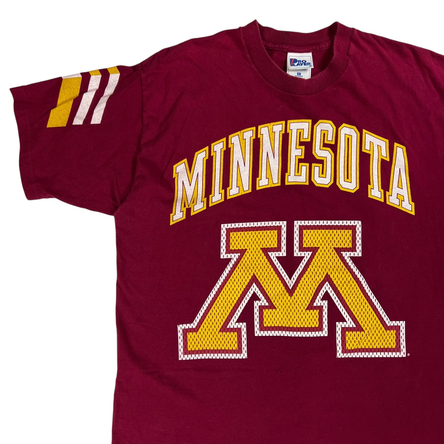 Vintage 90s ProPlayer University of Minnesota Gophers big print tee (XL)