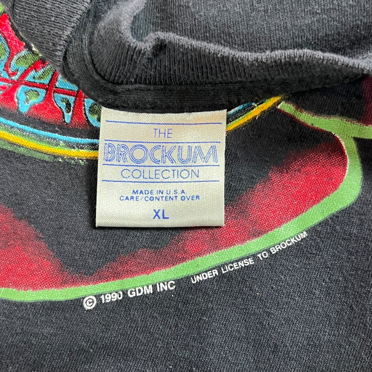 Vintage 1990 Brockum Grateful Dead American Beauty band tee (L)
