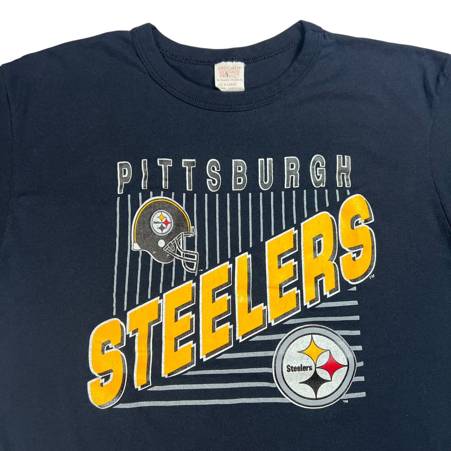 Vintage 80s Pittsburgh Steelers NFL tee (L)