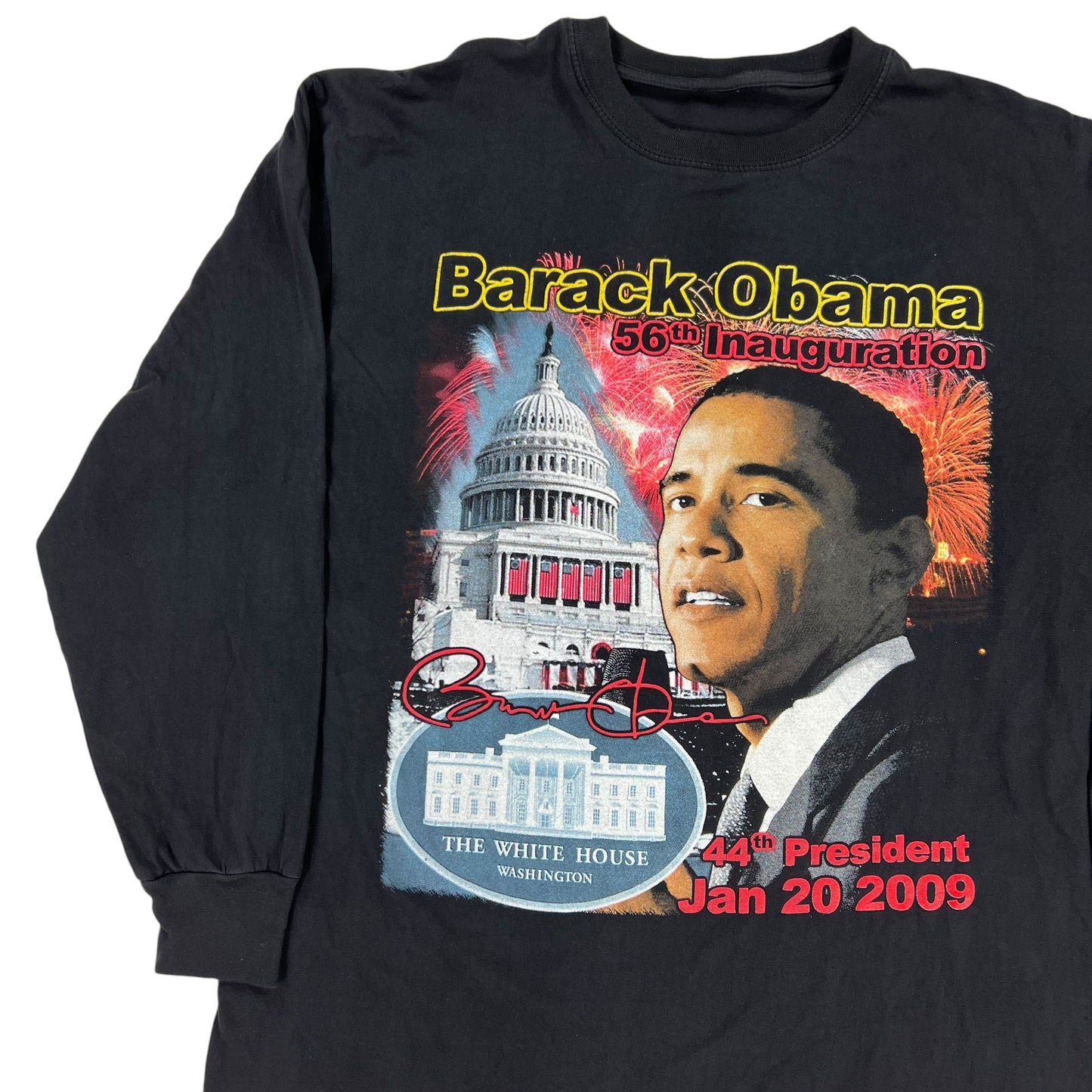 2009 Barrack Obama Inauguration long sleeve shirt (XL)