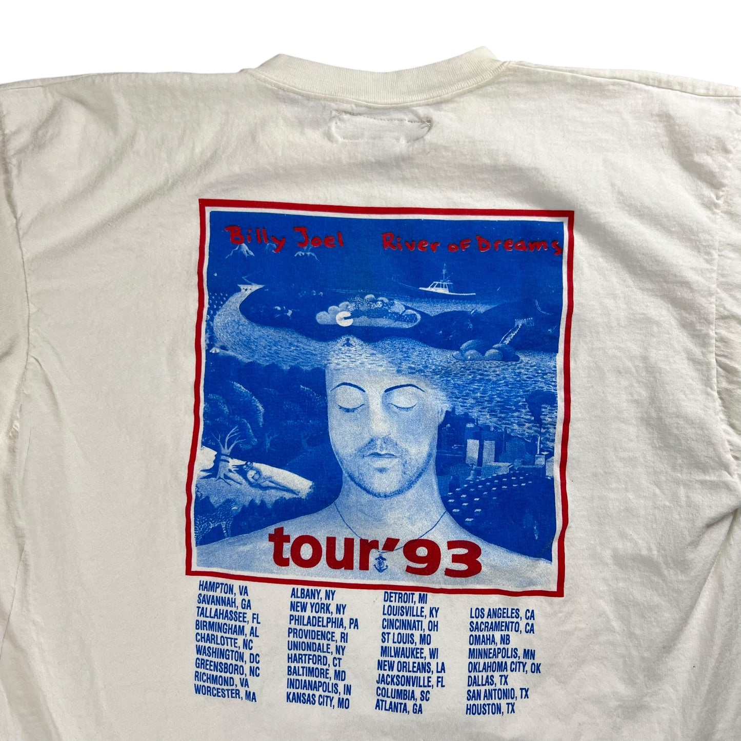 Vintage 1993 Billy Joel The River of Dreams tour tee (XL)