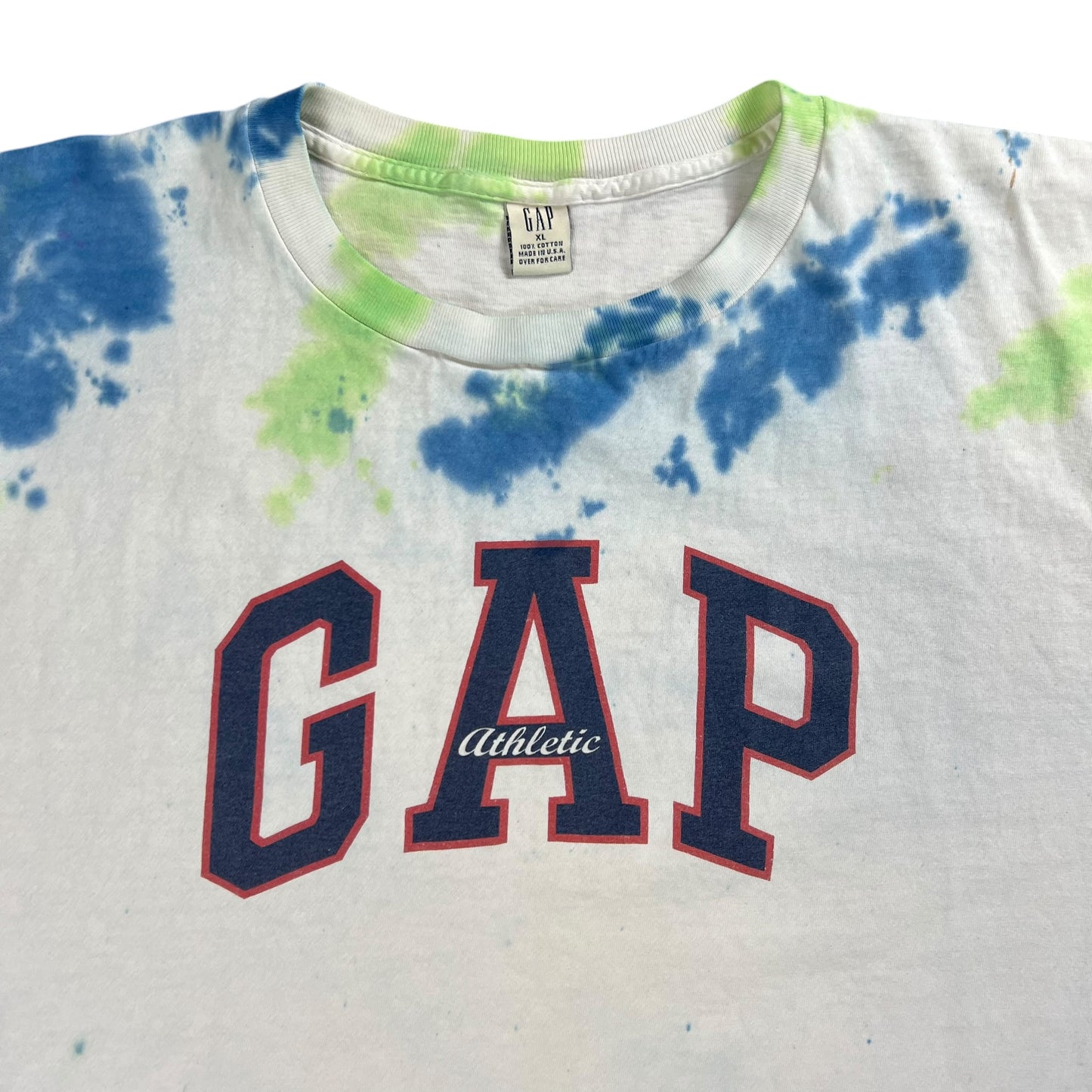 Vintage 90s The GAP Athletic tie dye tee (XL)