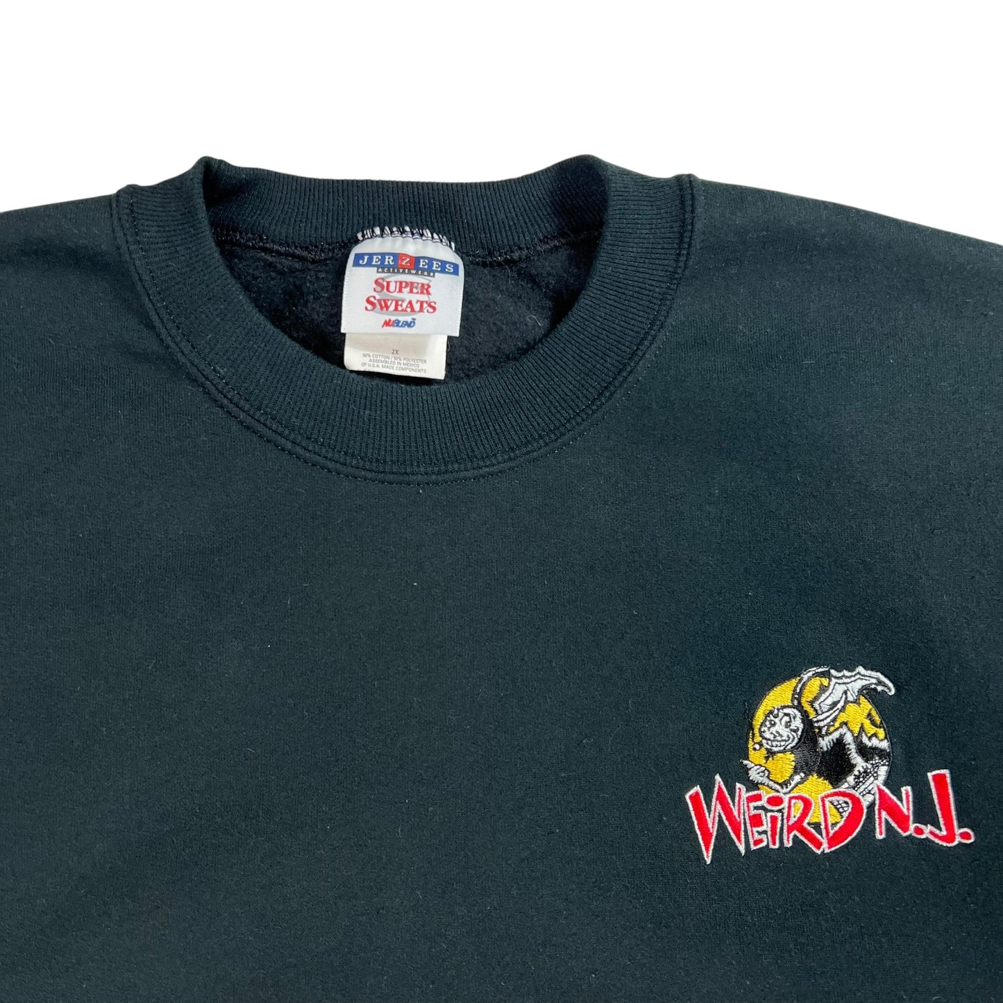 Vintage 90s Weird NJ Magazine crewneck (XXL)