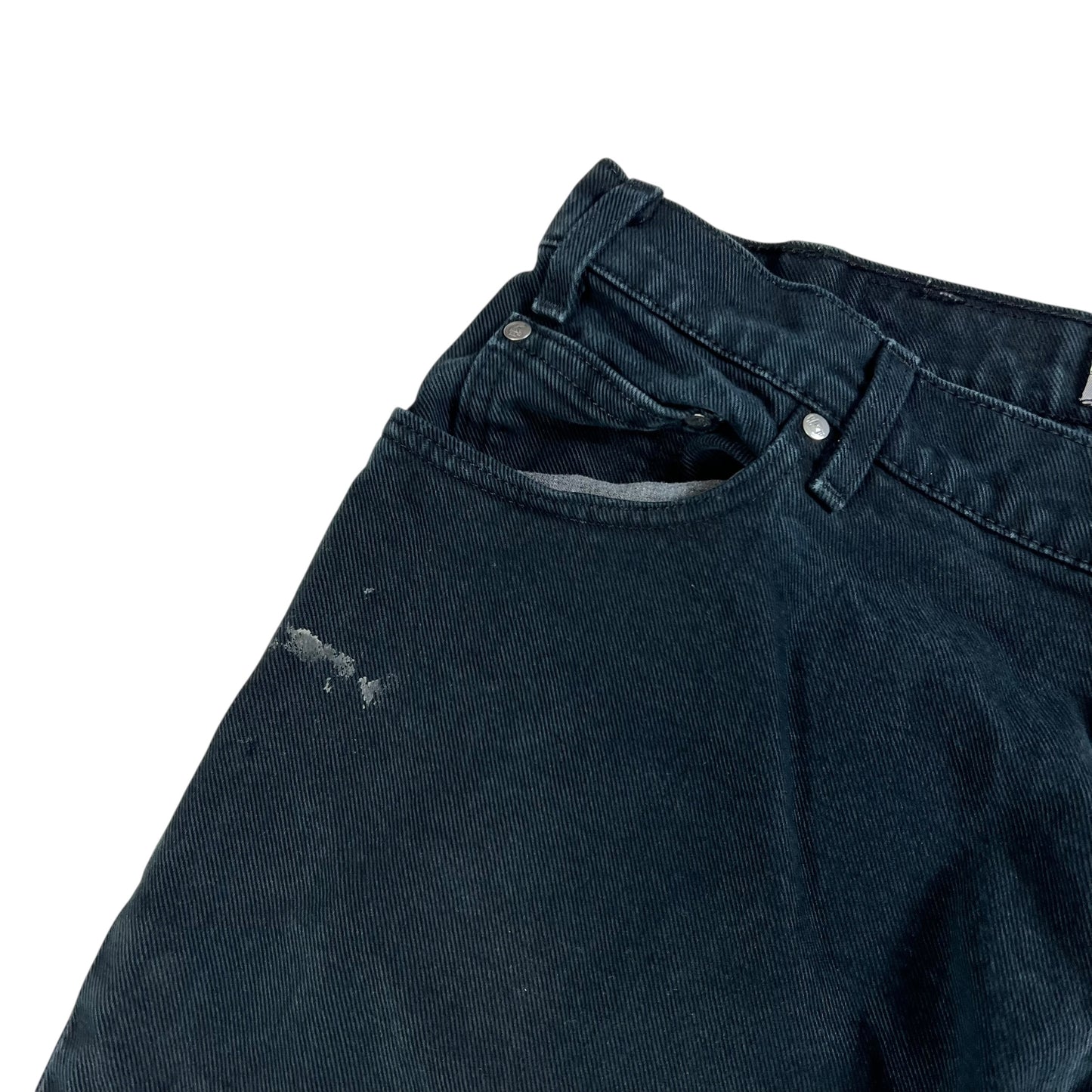 Vintage 90s Levi’s silver tab black baggy denim jeans (36x31)