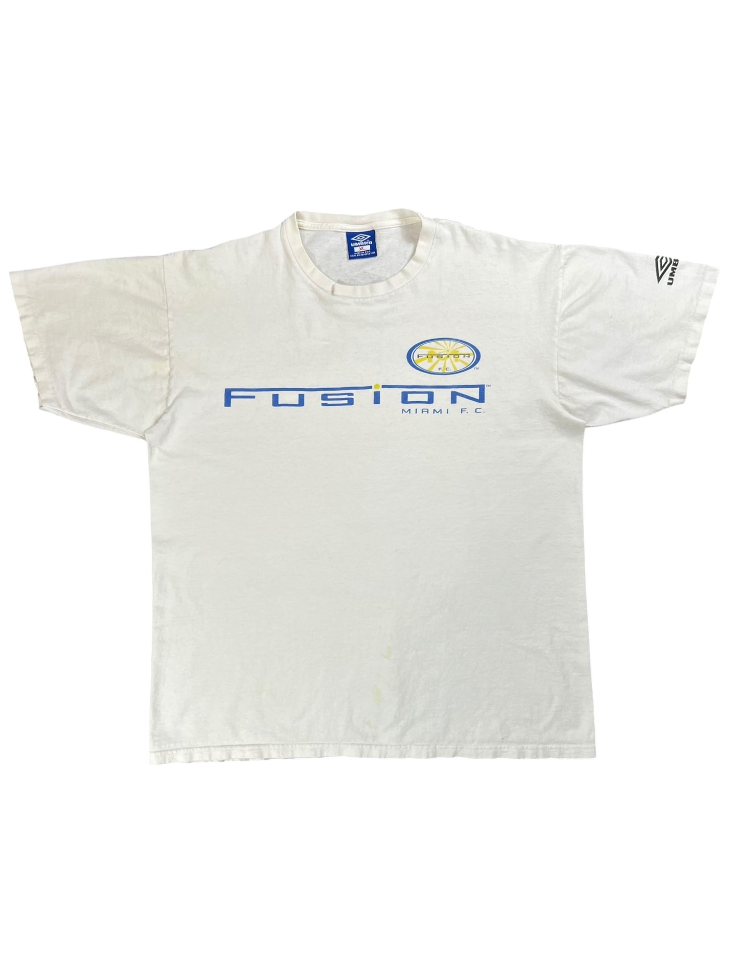 Vintage 90s Umbro Miami FC Fusion MLS soccer tee (XL)