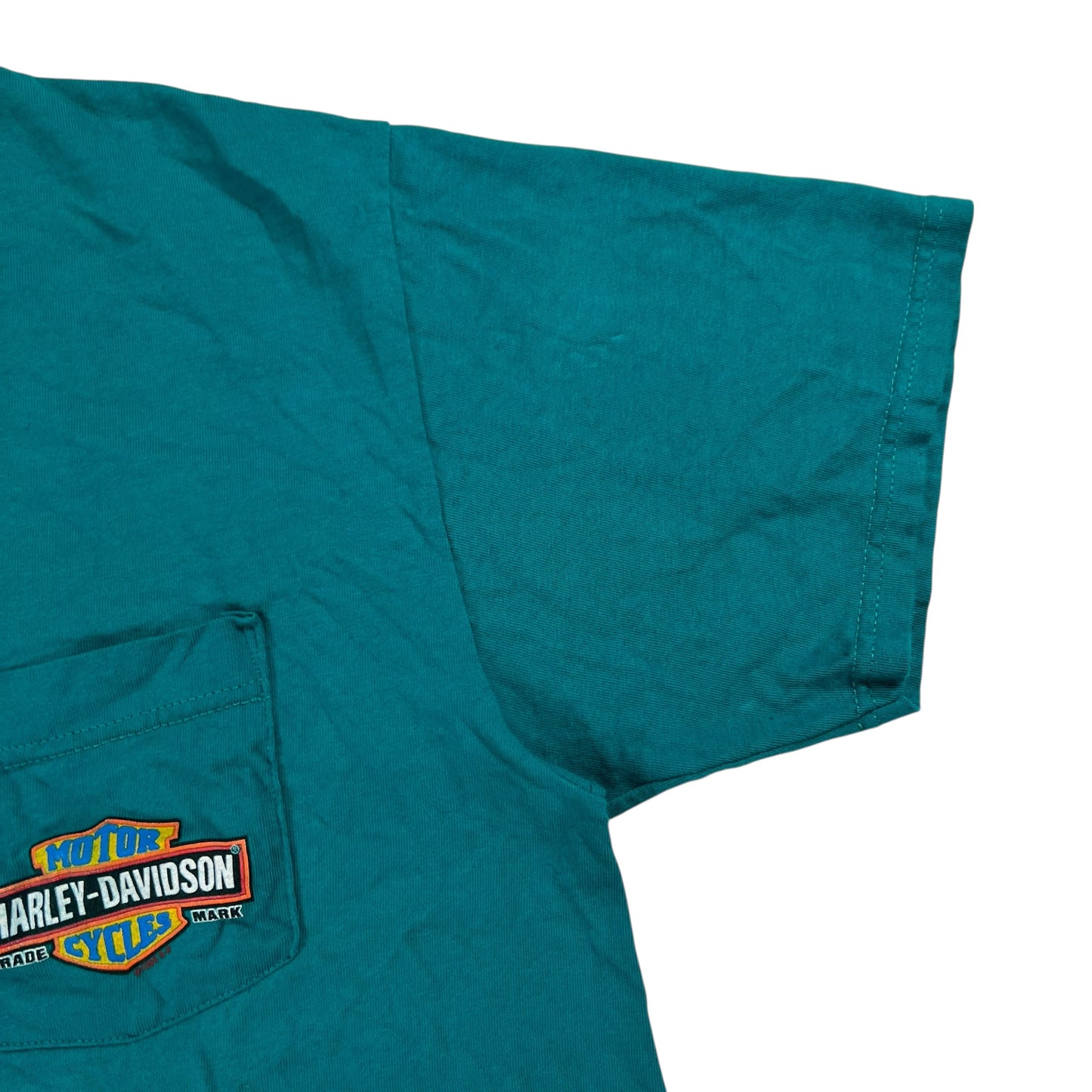 Vintage 90s Hawk-I Harley Davidson Iowa biker tee (XL)