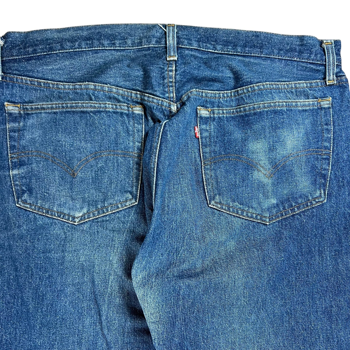 Vintage 80s Levi’s honeycomb faded denim jeans (36x30)