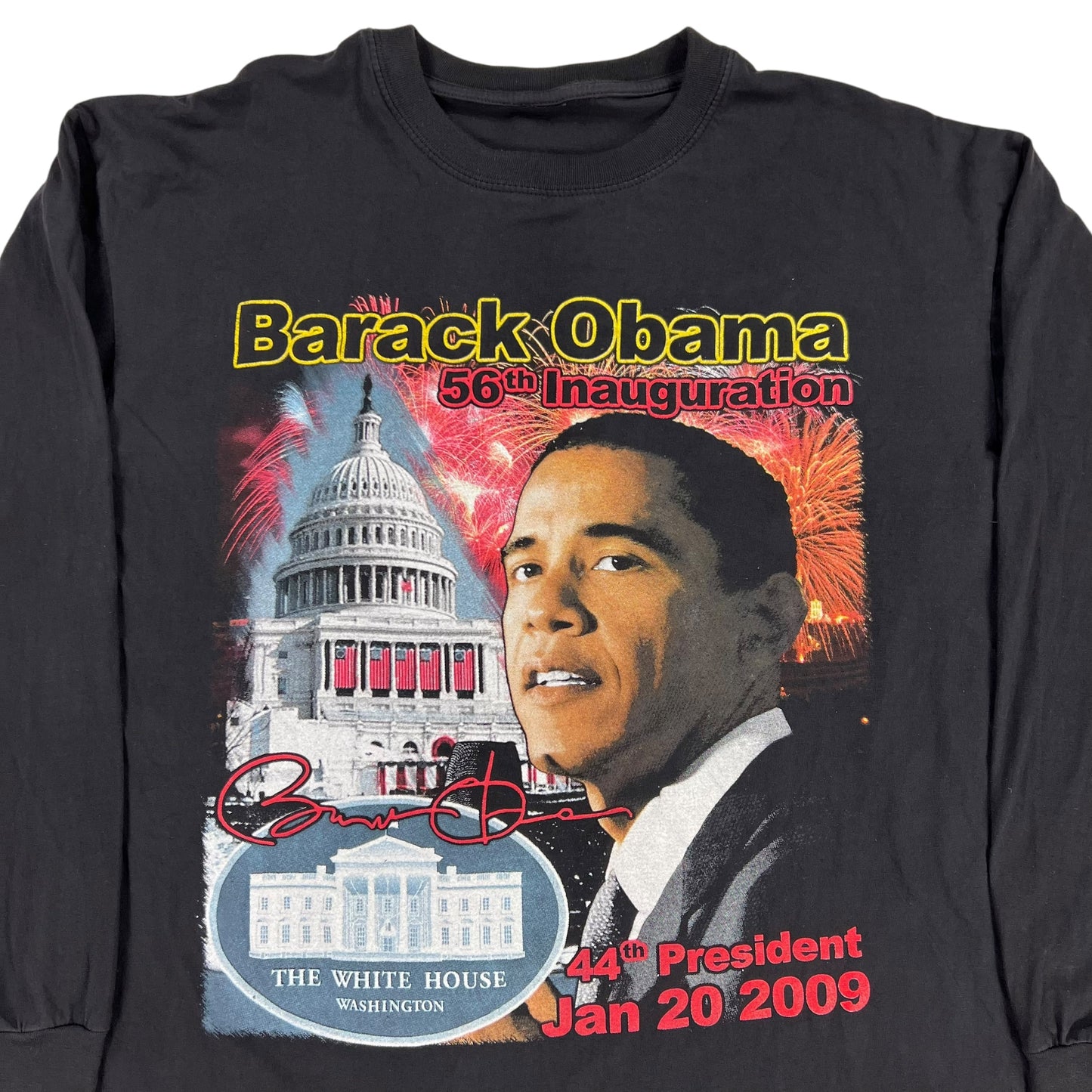 2009 Barrack Obama Inauguration long sleeve shirt (XL)