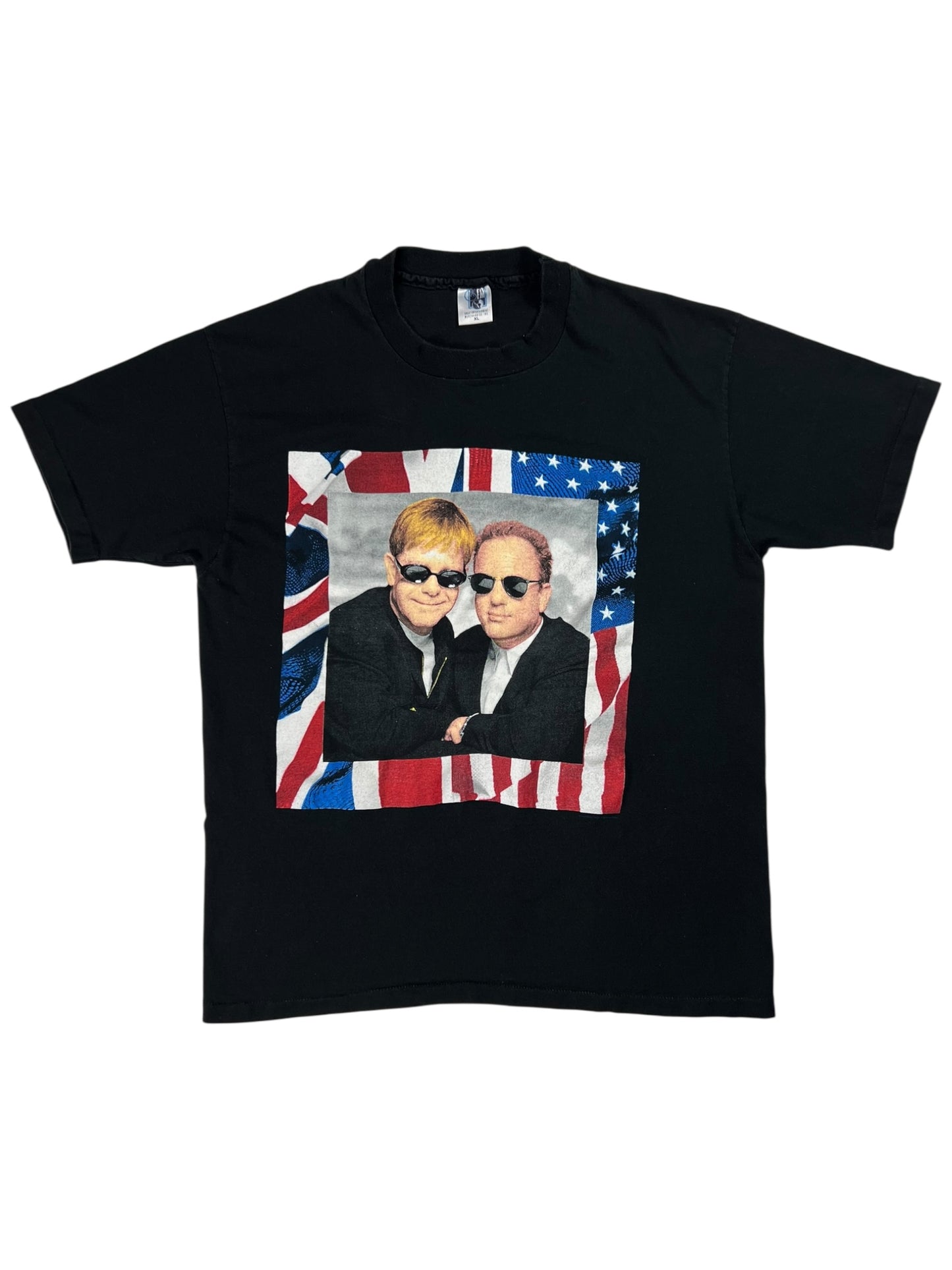 Vintage 1994 Elton John Billy Joel Face 2 Face tour tee (XL)