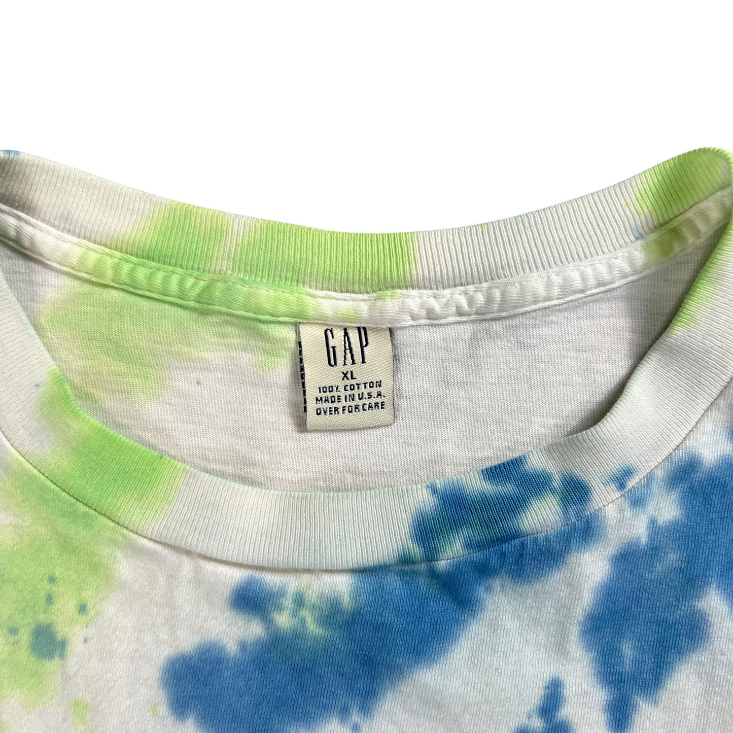 Vintage 90s The GAP Athletic tie dye tee (XL)
