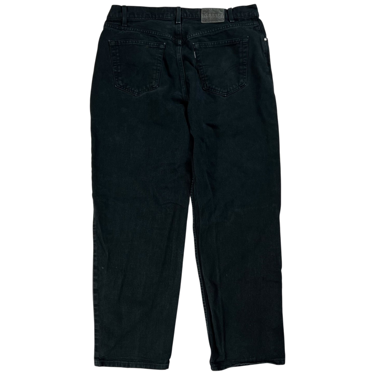 Vintage 90s Levi’s silver tab black baggy denim jeans (36x31)