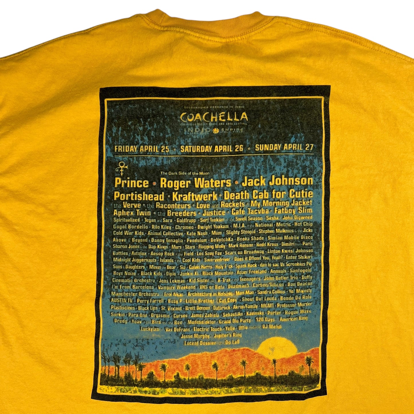 2008 Coachella music festival band tee (XXL)