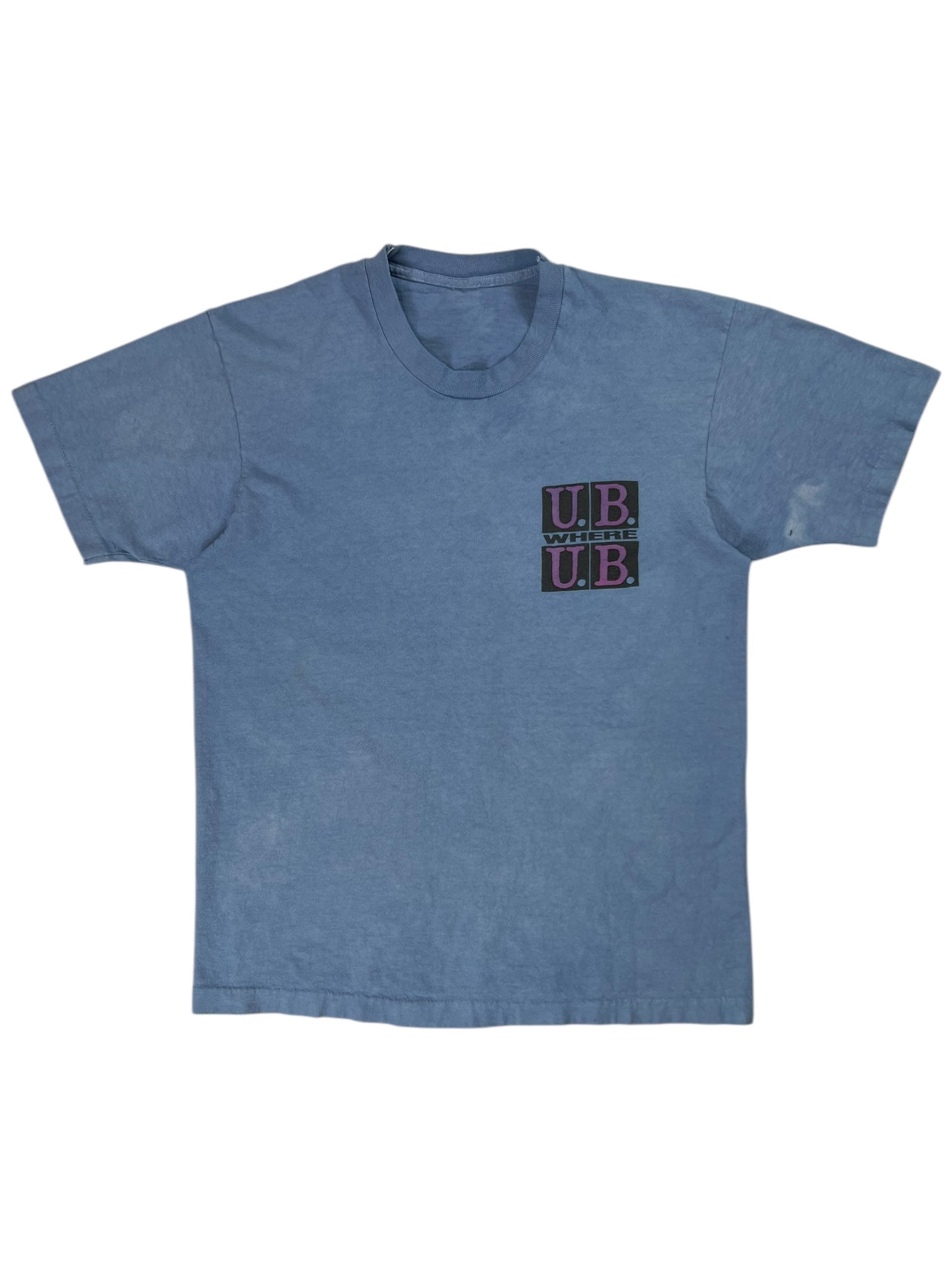 Vintage 1989 U B Where U B Grand Cayman over dye tee (M)