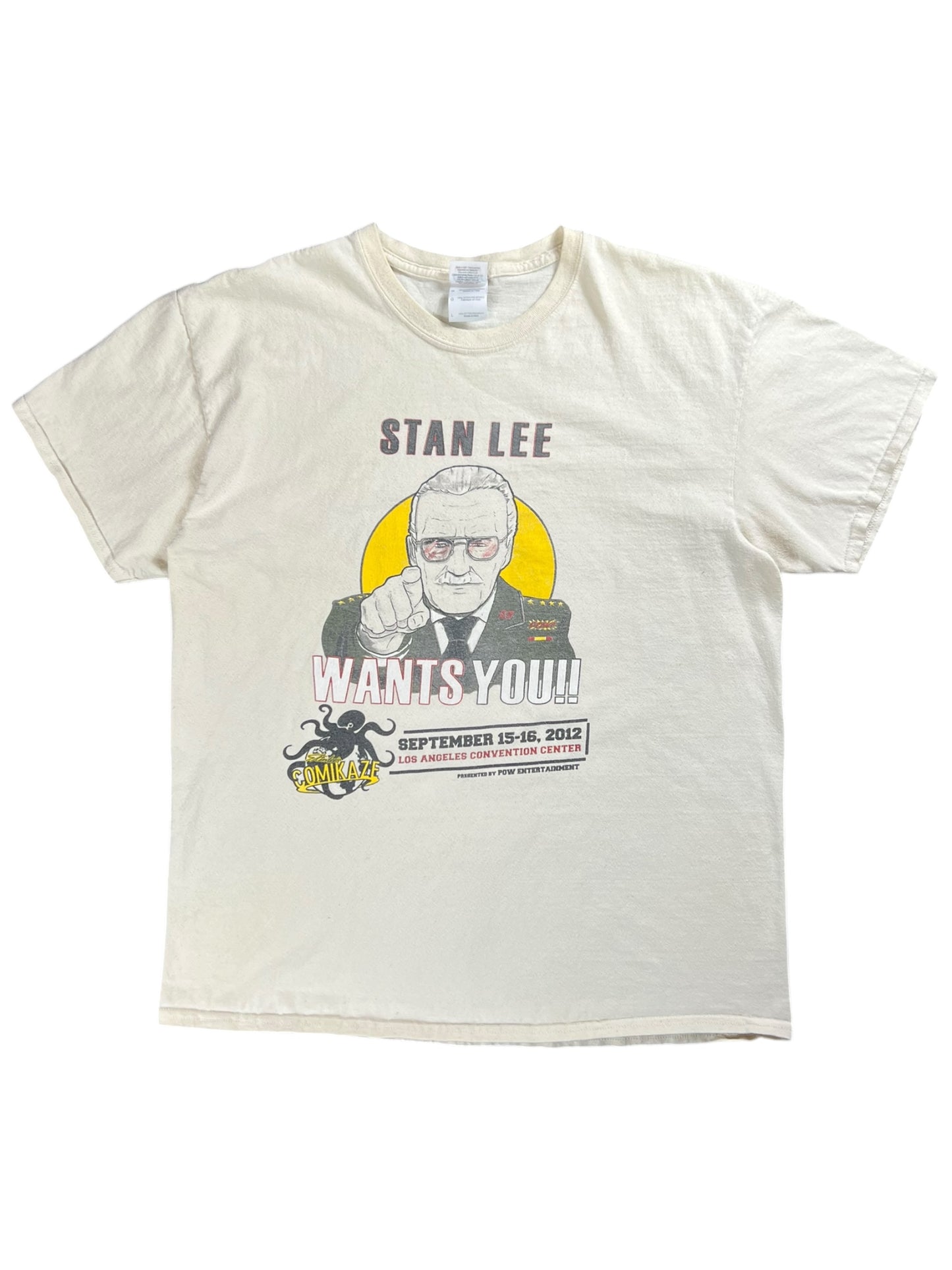 2012 Stan Lee Wants You! Comikaze comic tee (L)