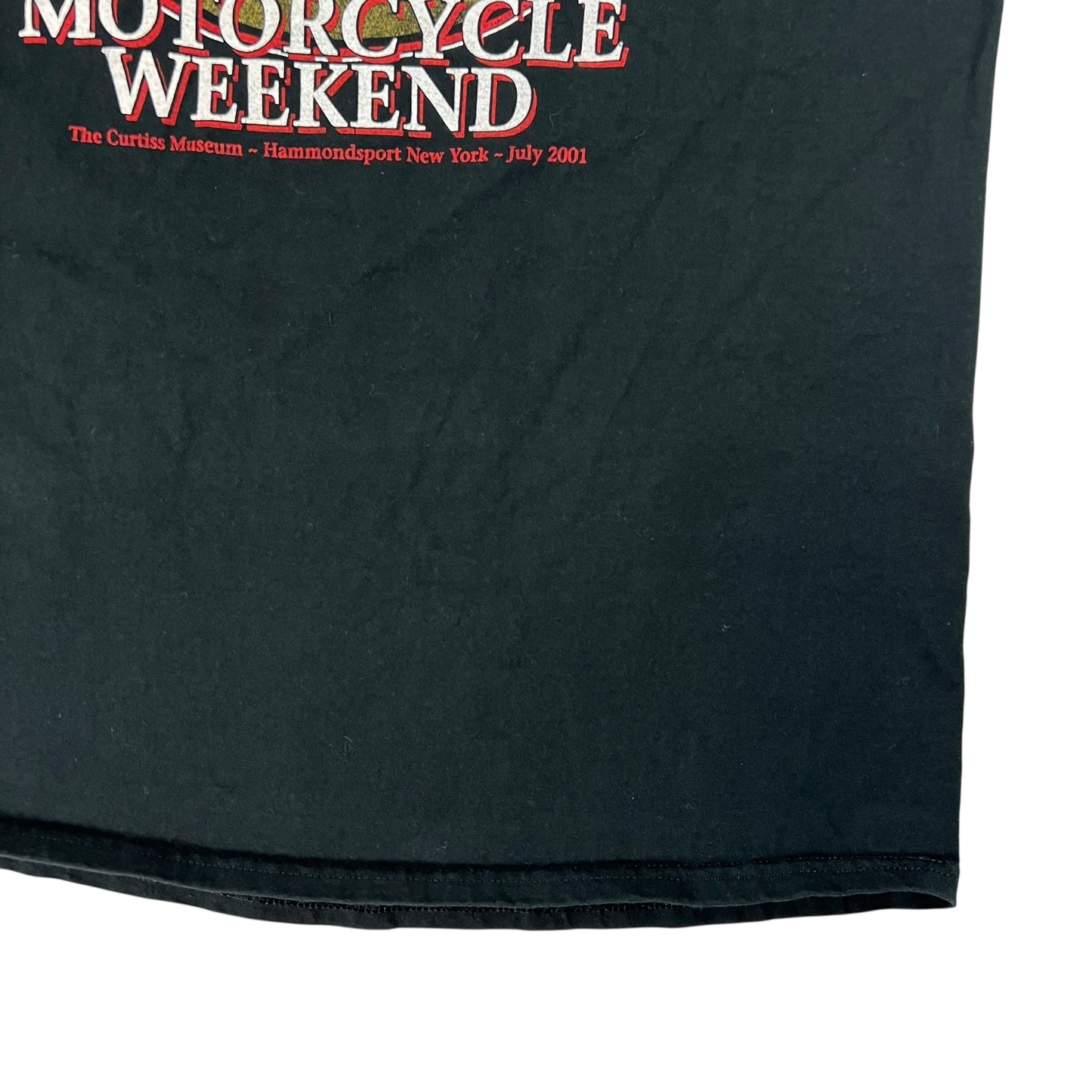 Vintage 2001 Curtiss Classic Motorcycle Weekend biker tee (XL)