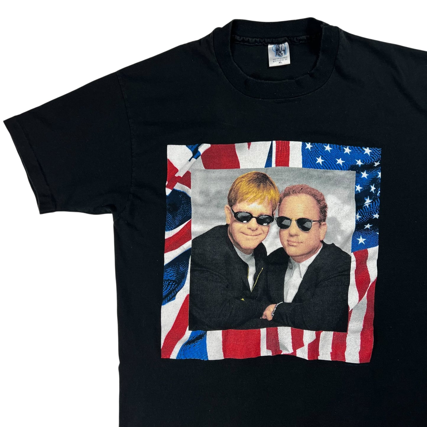Vintage 1994 Elton John Billy Joel Face 2 Face tour tee (XL)