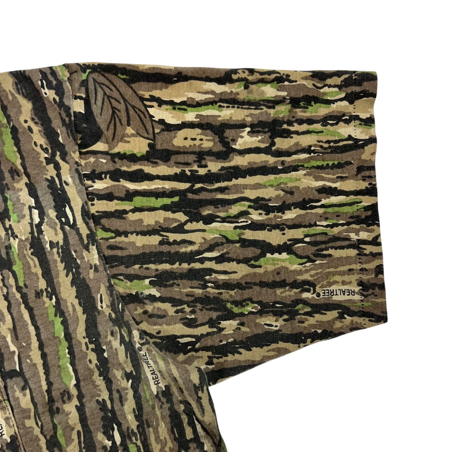 Vintage 80s Real Tree Camo pocket tee (XL)