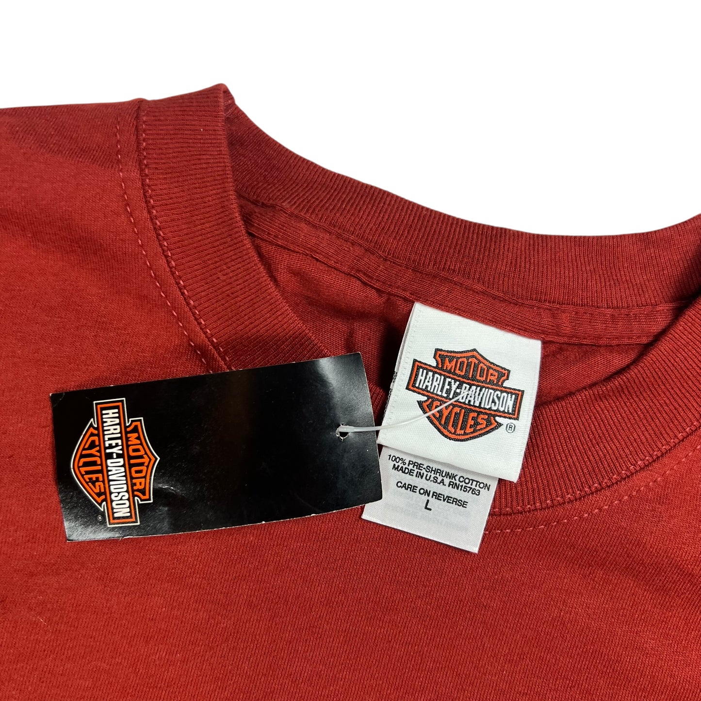 2009 Harley Davidson Motorcycles South Carolina tee (L) DS NWT