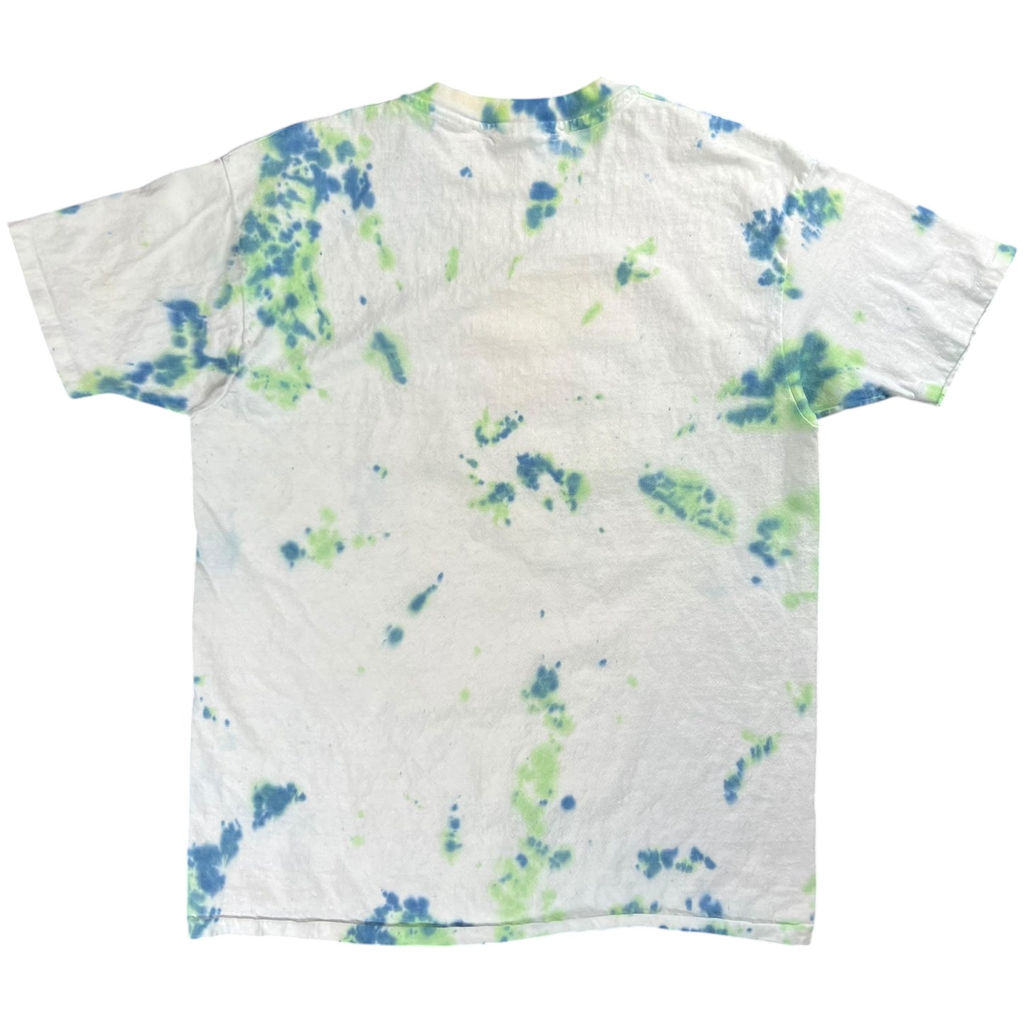 Vintage 1991 Lovebird Priorities shopping tie dye tee (L)