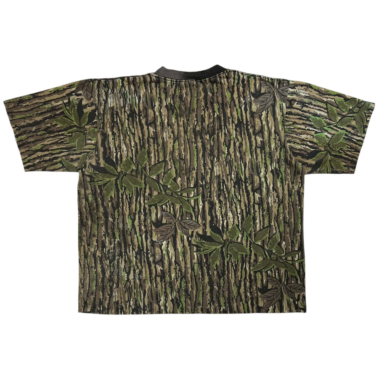 Vintage 80s Real Tree Camo pocket tee (XL)