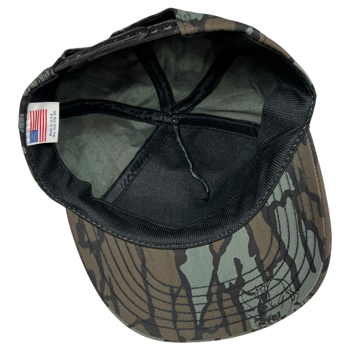Vintage 90s Camel Joe Camel camouflage all over print SnapBack