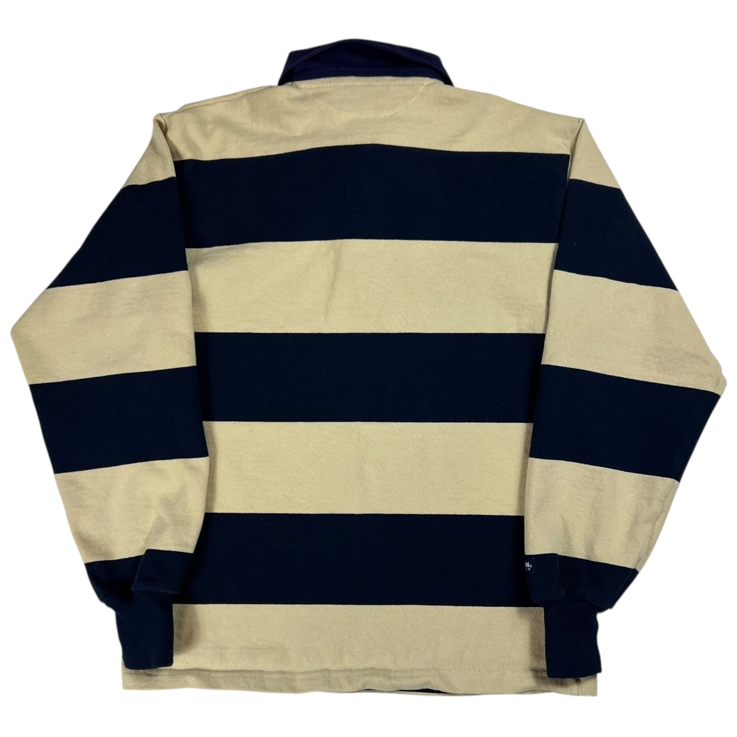 Vintage Y2K Pitt Panthers University of Pittsburgh striped polo rugby shirt (S)