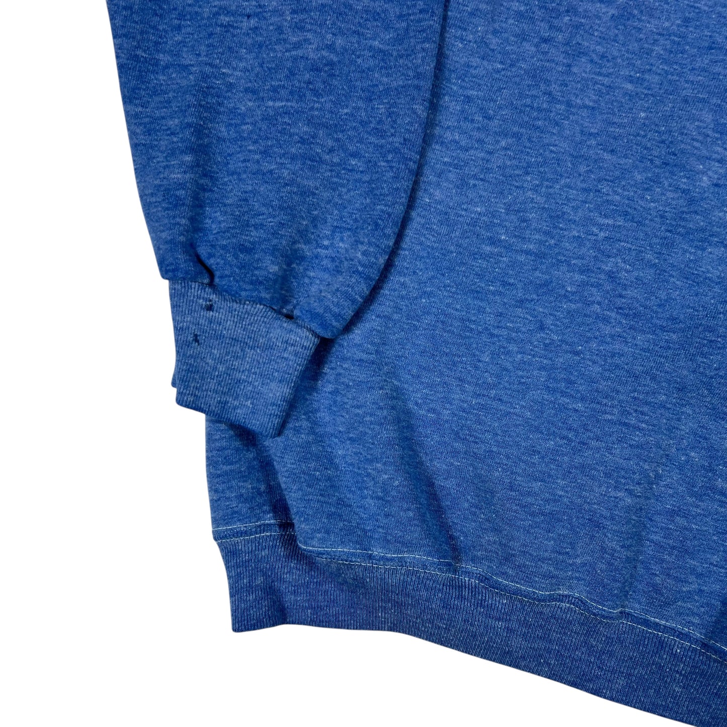 Vintage 1970s Heather Blue faded crewneck (M)