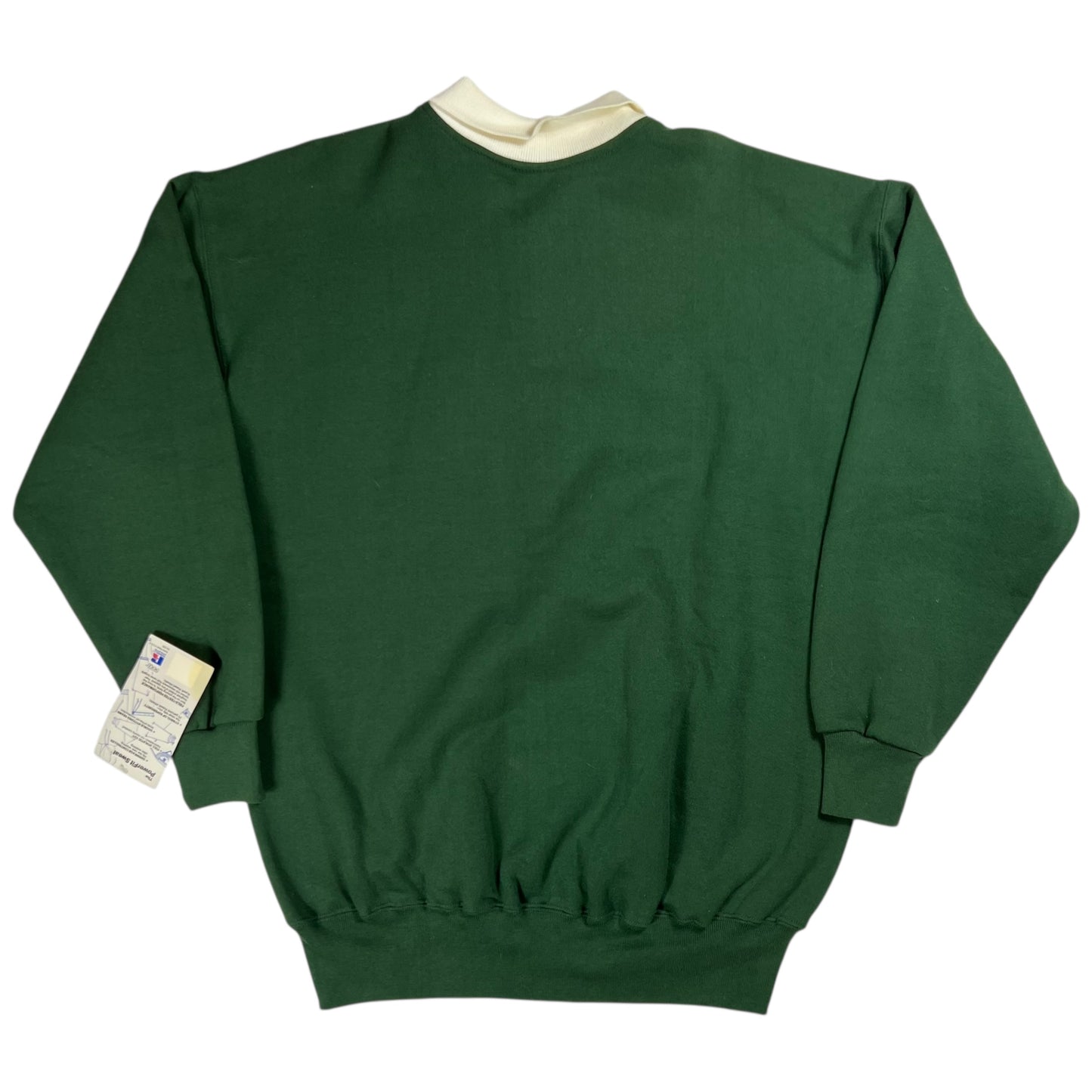 Vintage 90s Russell Athletic Henley collar crewneck (L/XL) DS NWT