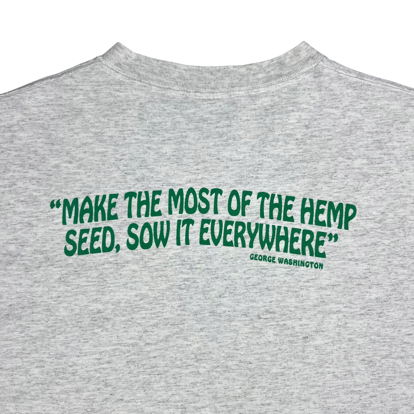 Vintage 1993 George Washington Joint Hemp tee (XL)