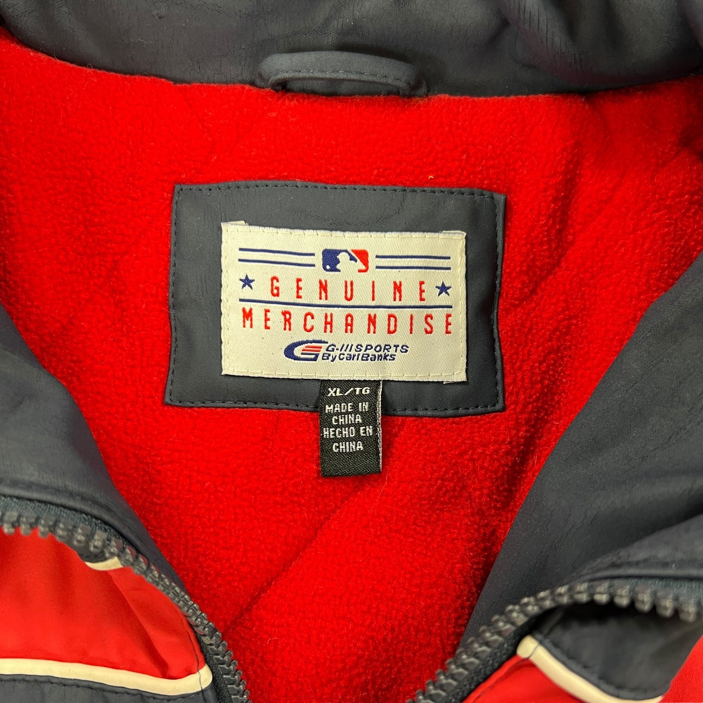 Vintage 90s G-III Boston Red Sox hoodie jacket (XL)