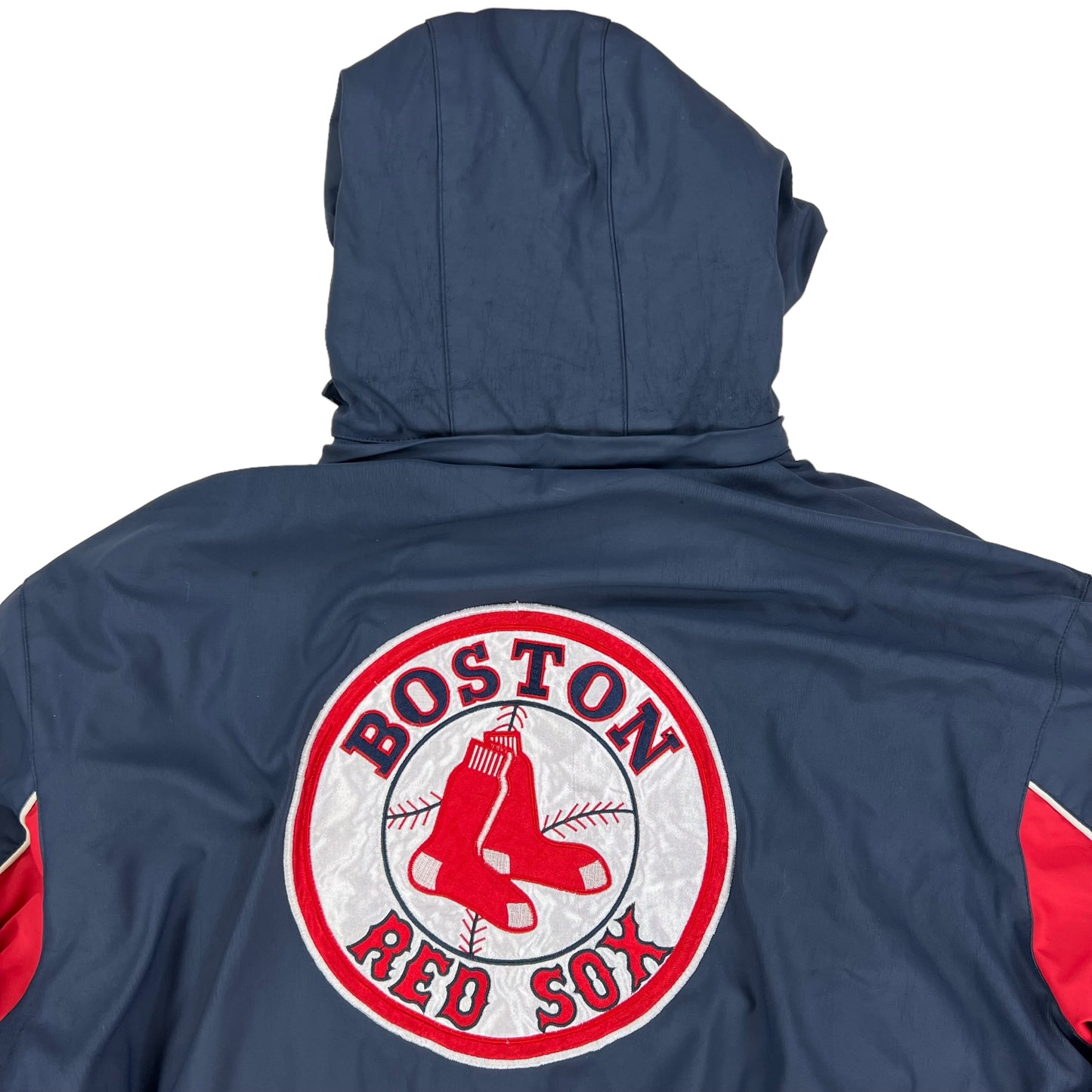 Vintage 90s G-III Boston Red Sox hoodie jacket (XL)