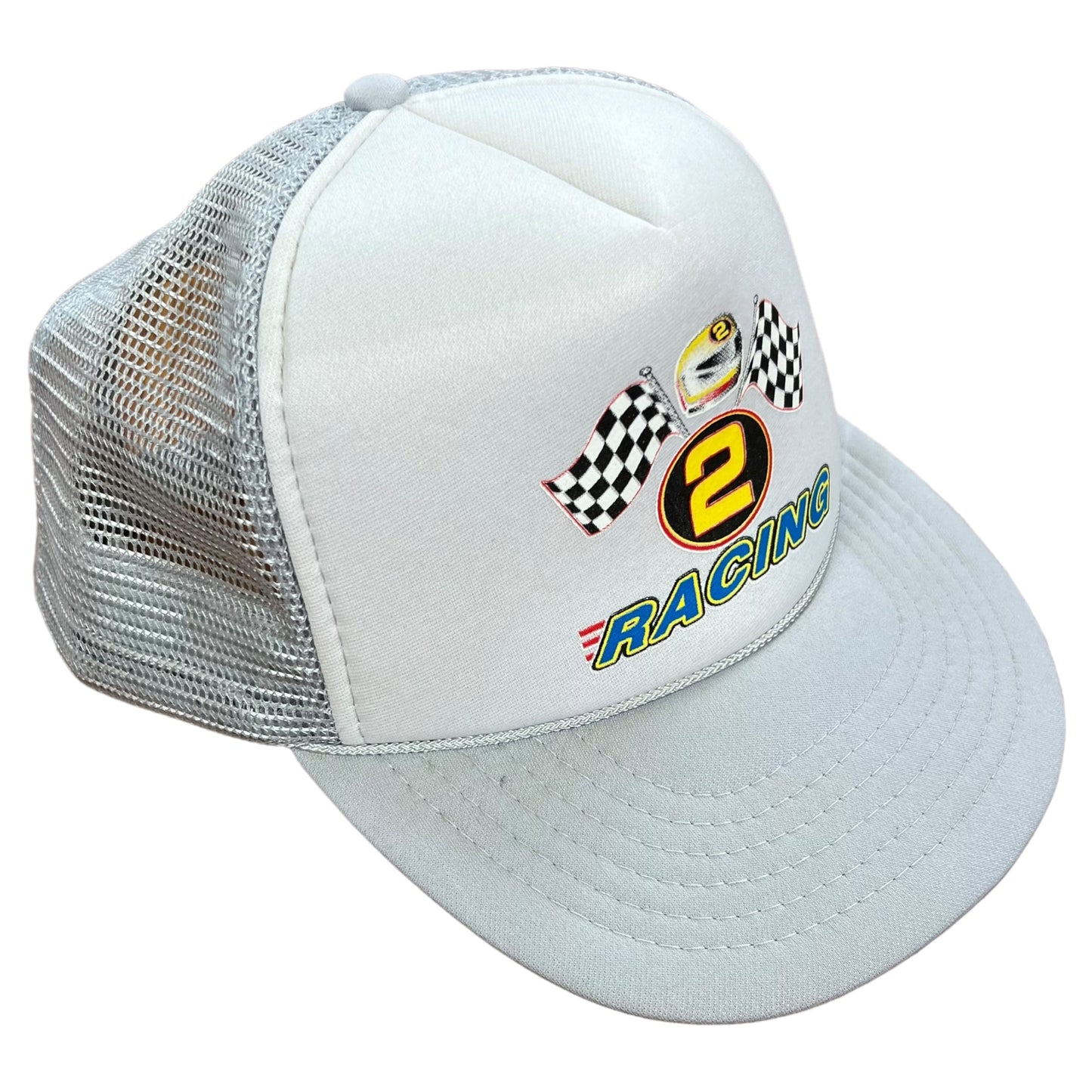 Vintage 90s NASCAR Rusty Wallace 2 racing SnapBack