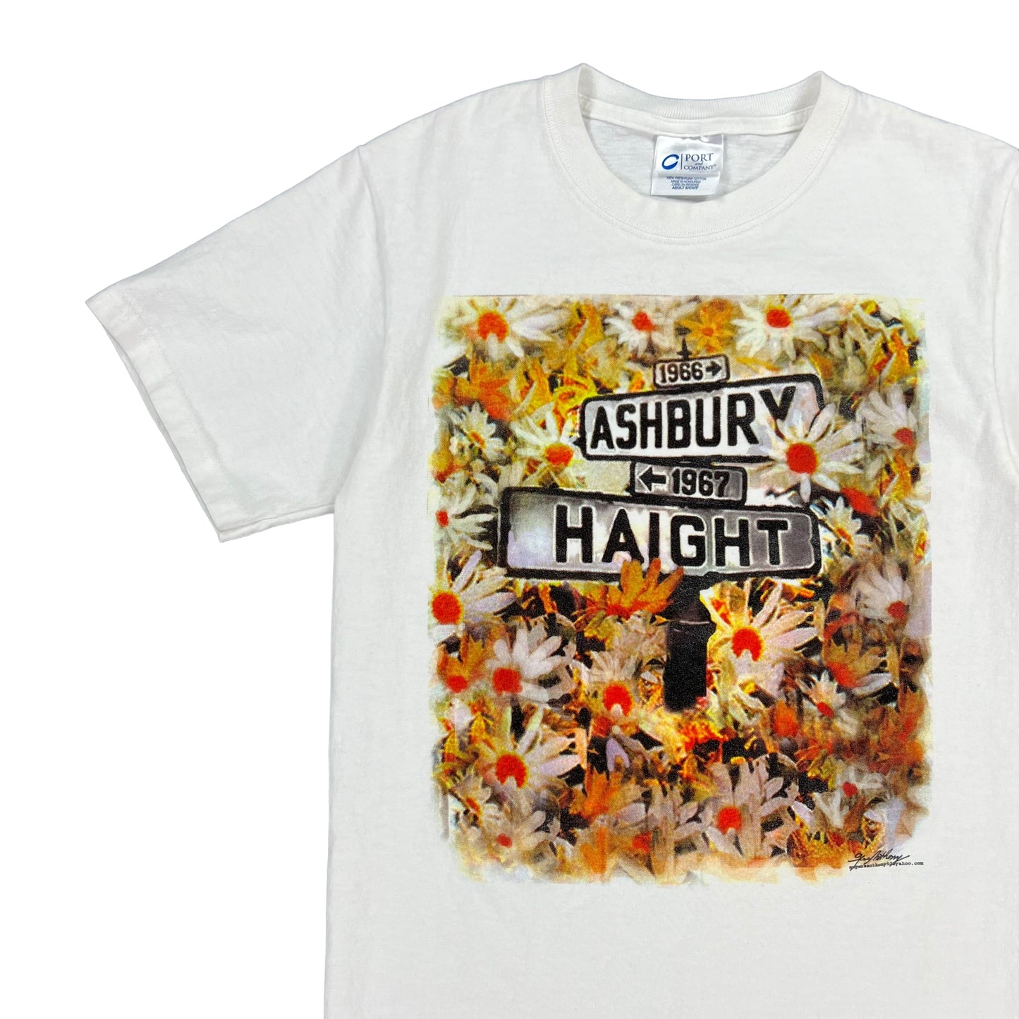 Vintage Y2K Haight & Ashbury hippie tee (S)