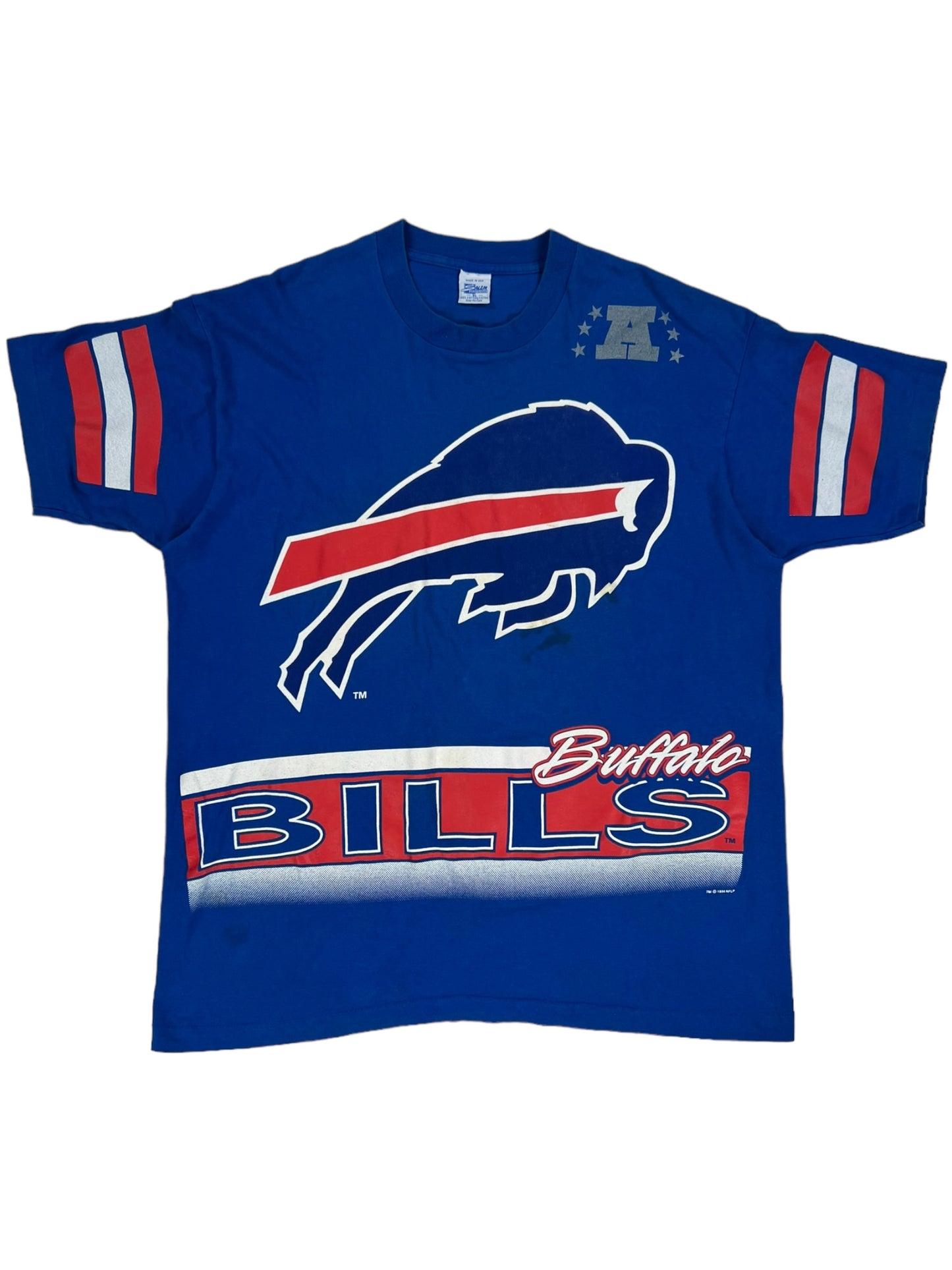 Vintage 1994 Salem Sports Buffalo Bills all over print tee (XL)