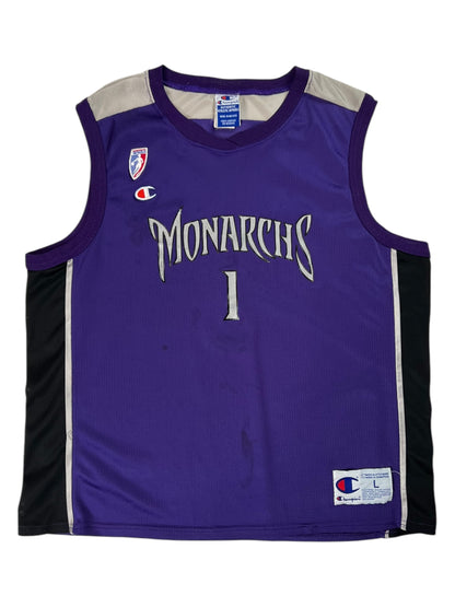 Vintage 90s Champion Sacramento Monarchs WNBA jersey (L)