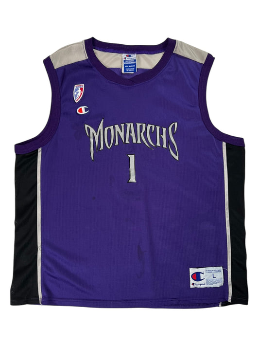 Vintage 90s Champion Sacramento Monarchs WNBA jersey (L)