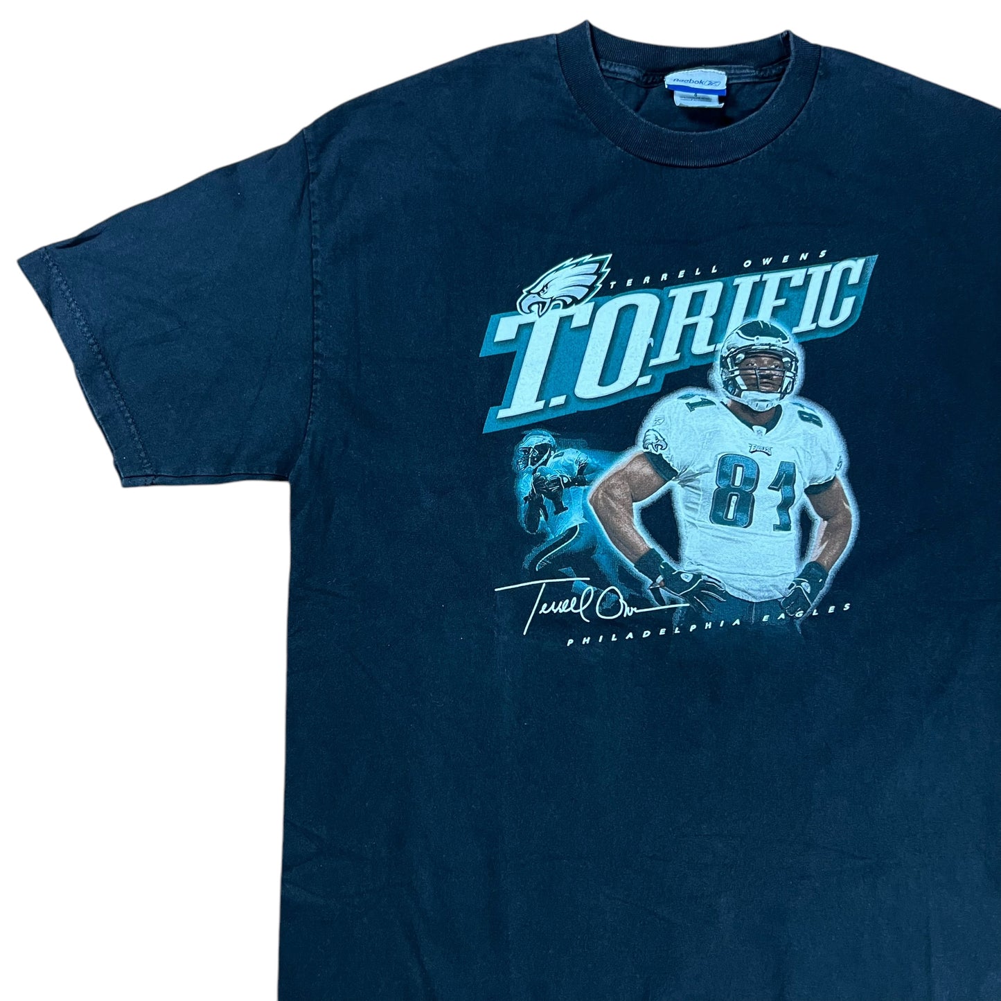 Vintage Y2K Philadelphia Eagles Terrell Owens T.O.rific tee (L)