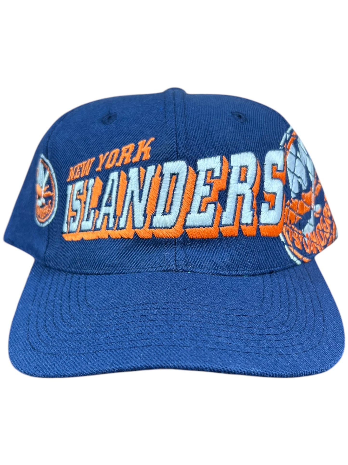 Vintage 90s Sports Specialties New York Islanders grid SnapBack