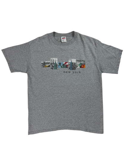 Vintage Y2K New York City box logo tee (L)