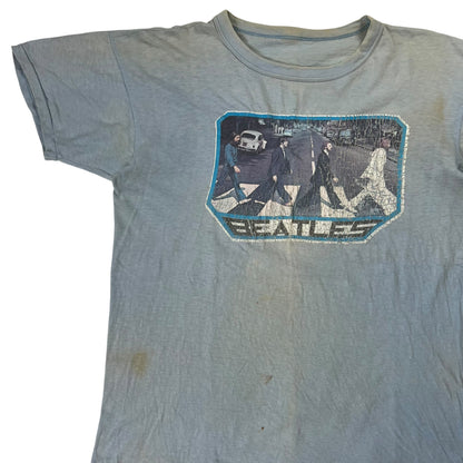 Vintage 1970s The Beatles Abbey Road faded band tee (M/L)