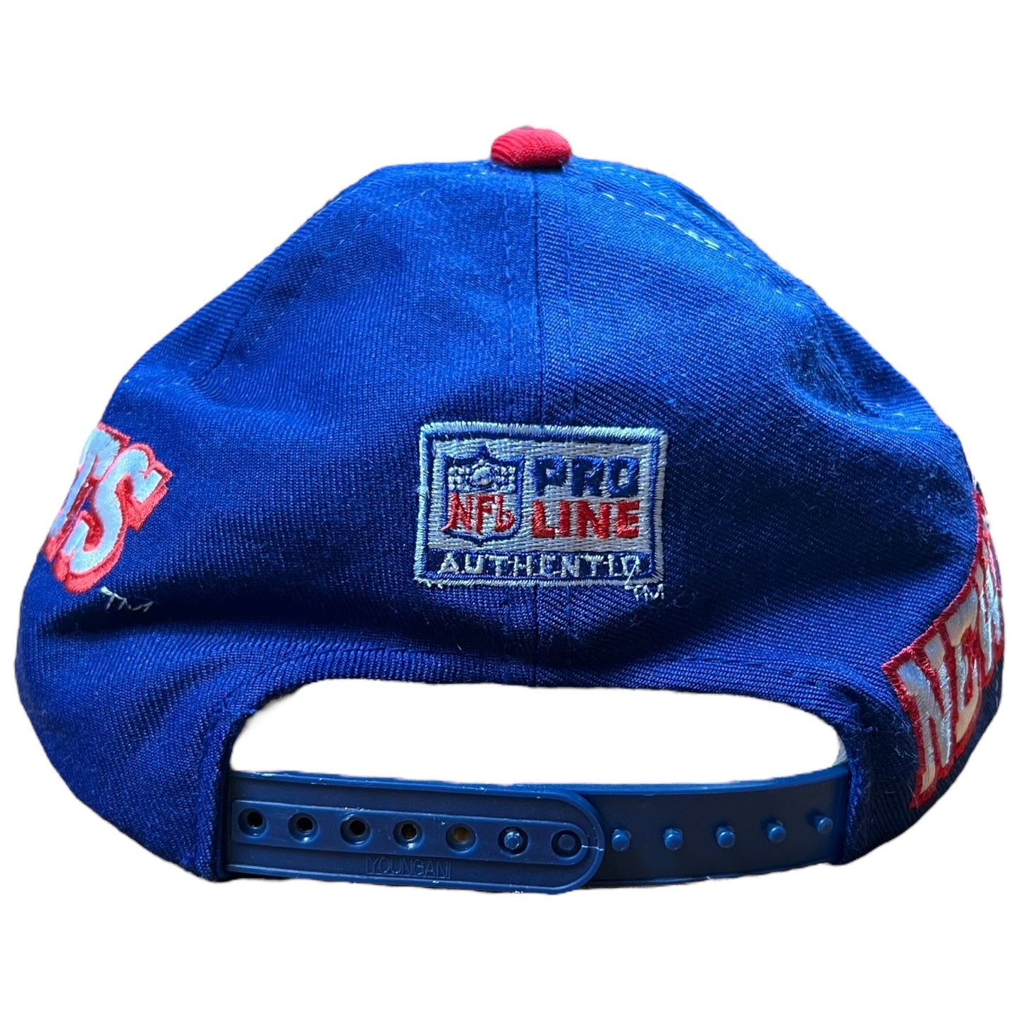 Vintage 90s Sports Specialties New York Giants side spellout SnapBack