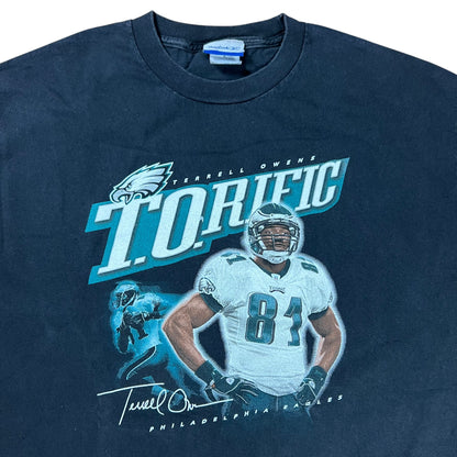 Vintage Y2K Philadelphia Eagles Terrell Owens T.O.rific tee (L)